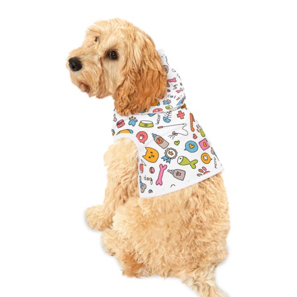 Whimsical Pet Hoodie with Fun Animal Prints - Cozy Apparel for Dogs and Cats - Image 5