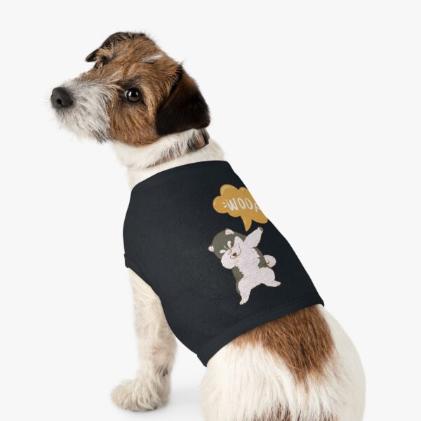 Funny Woof Pet Tank Top for Dogs - Cute and Comfy Dog Apparel - Image 6