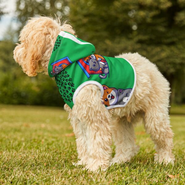 Adorable Pet Hoodie with Playful Animal Print • Perfect for Dog and Cat Lovers - Image 5