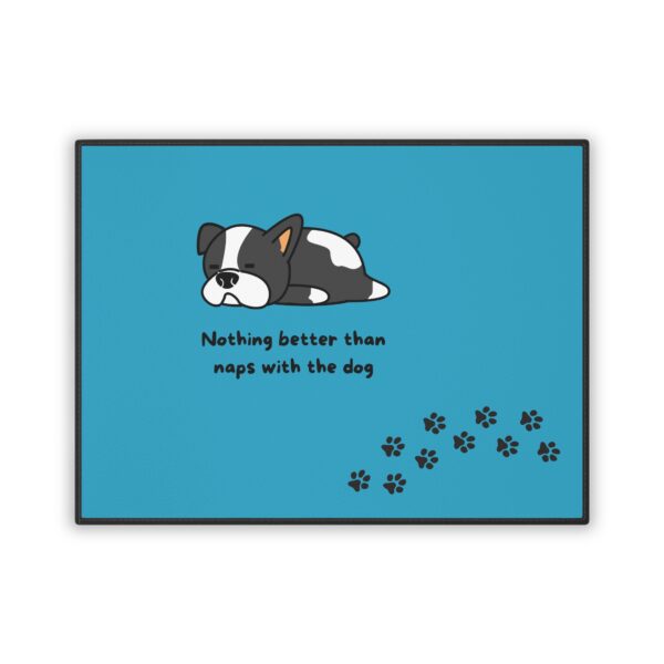 Cozy Pet Mat - "Nothing Better Than Naps with the Dog" - Perfect for Dog Lovers - Image 2
