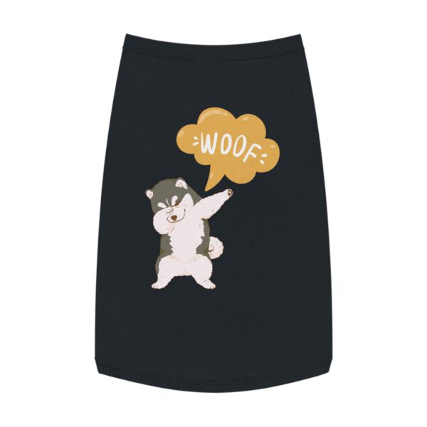 Funny Woof Pet Tank Top for Dogs - Cute and Comfy Dog Apparel - Image 13