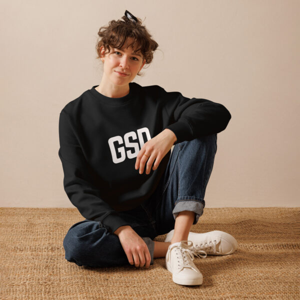 Unisex eco sweatshirt-GSD - Image 4