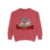 Merry Christmas Dog Sweatshirt | Unisex Garment-Dyed Holiday Apparel - Image 66