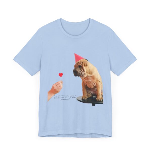 Cute Dog Love Unisex Jersey Short Sleeve Tee - Image 7