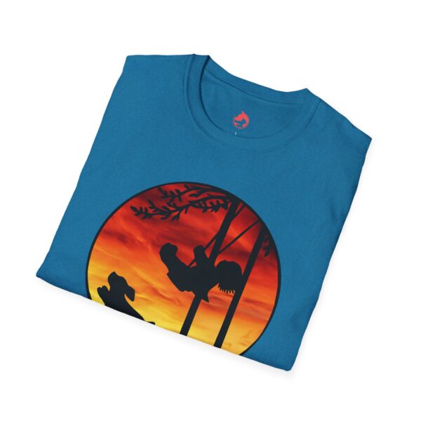 Sunset Adventure Unisex Softstyle T-Shirt - Nature Lover's Design - Image 9