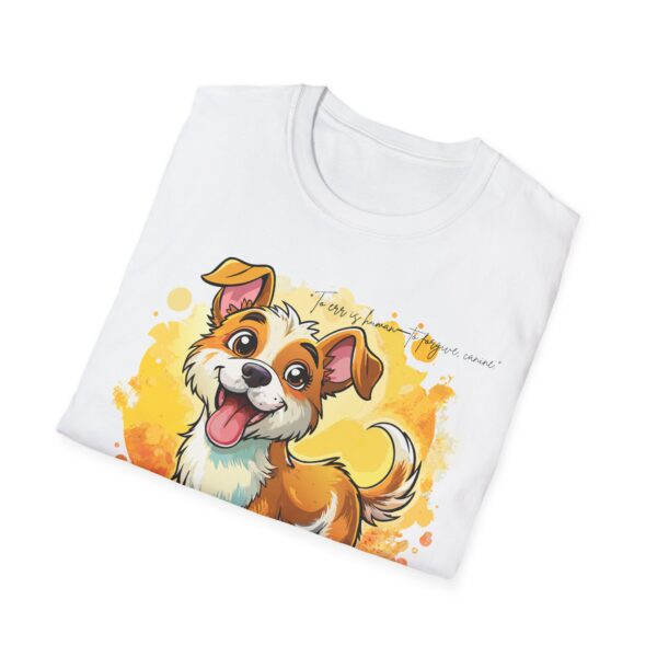 Cute Dog Lover Unisex Softstyle T-Shirt - Perfect Gift for Pet Enthusiasts
